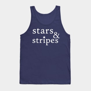 Stars And Stripes Independence Day American 4th Of July Tank Top